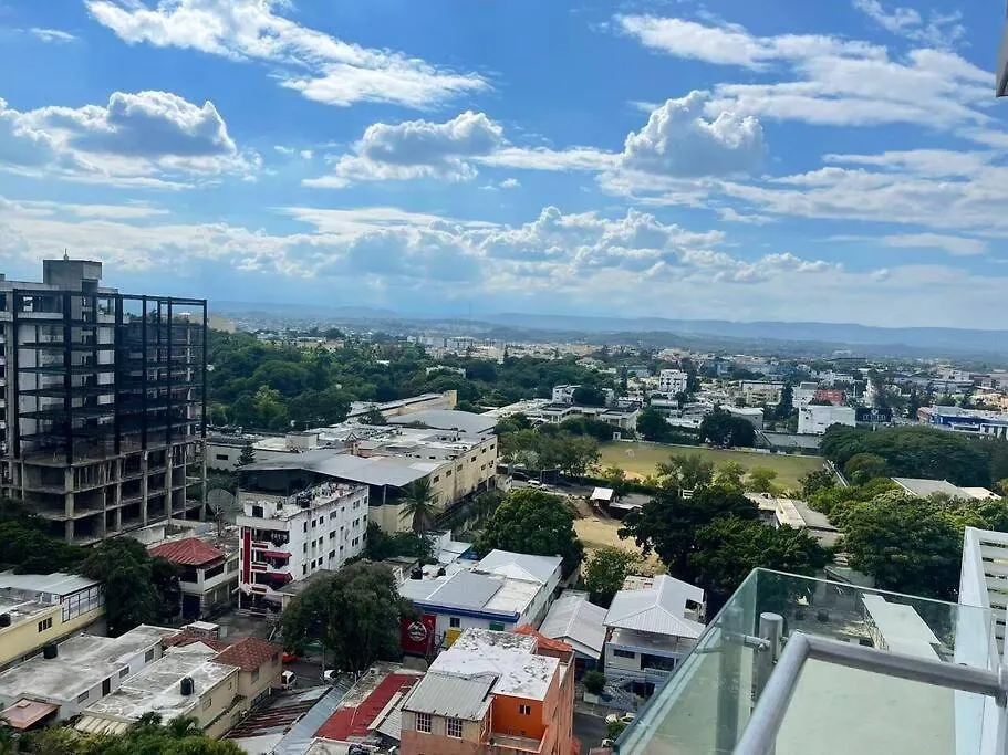 Soha Panorama B13 King Bed High Floor Balcony View Apartment Santiago De Los Caballeros